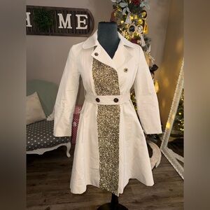 Gryphon New York • Shin Princess Beaded Trench Coat